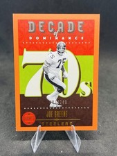 2023 Panini Legacy Decade of Dominance Orange /249 Joe Greene #DOD-9 Steelers