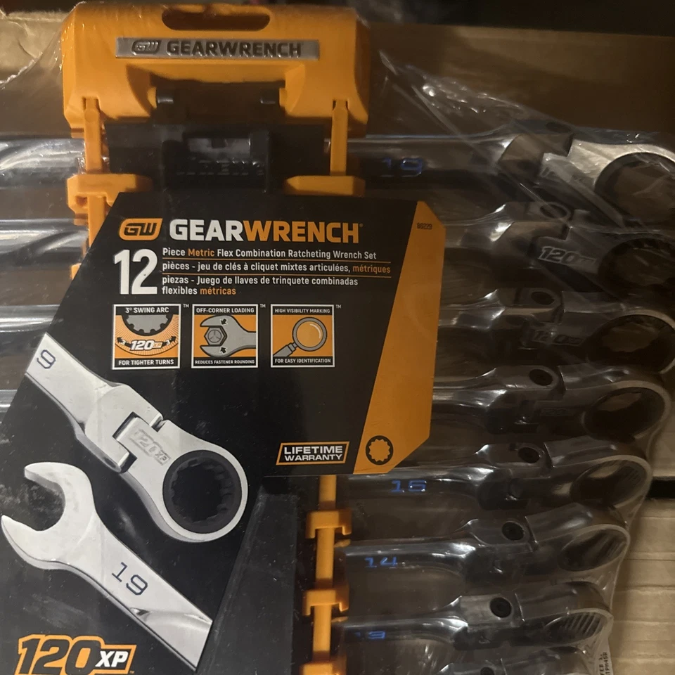 GEARWRENCH 12 Pc. 120XP Universal Spline XL Flex Head Ratcheting Combination Set - Image 4 of 4
