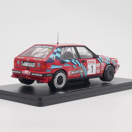 IXO 1:24 Lancia Delta Integrale 16V WRC 1989 Rally Alloy Car Model - Picture 3 of 6
