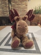 Boyds Collection MOOSE Articulated Bean Plush Stuffed Animal