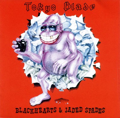 Tokyo Blade - Blackhearts & Jaded Spades (LP, Album, Gat) 1985 (VG+|VG)