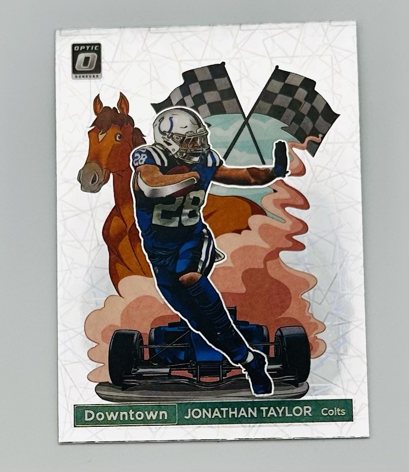 2022 Panini Donruss Optic - DOWNTOWN Jonathan Taylor Colts