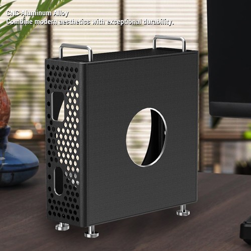 Chassis Stand Portable Computer Chassis Vertical Protective Case For Mac Mini M4 - Afbeelding 4 van 16