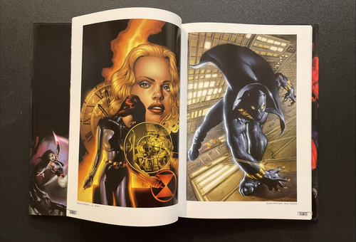 EL ARTE DE LOS CÓMICS DE MARVEL HC Libro Primera Impresión 2000 ¡Hermoso Arte! - Imagen 9 de 9