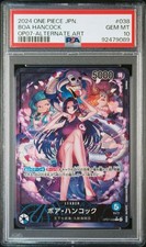 ONE PIECE Card Game Boa Hancock L Leader Parallel OP07 038 Trading Card