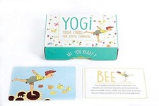 Kids Yoga Cards Kit With Illustrations, Rhyming Poems, Birthday Activities - Yog