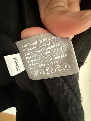 Michael Kors Pullover Herren Schwarz Langarm Full Zip UK L - Bild 4 von 7