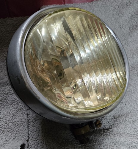 Lámpara antiniebla Notek vintage temprana I930’s lámpara de conducción, coche clásico Fogmaster - Imagen 3 de 3