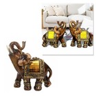 Mini Resin Animals Elephant Sculpture Figurine Decor Decorations