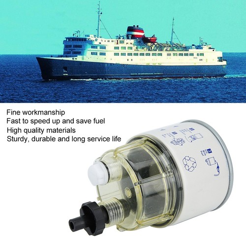 Fuel Water Separator Filter Universal R12T Boat Fuel Water Separator Filter ABS - Picture 8 of 9
