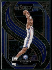 2024-25 Panini Select - Premier Level Adem Bona #196 Blue (RC)