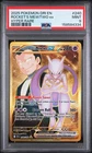 PSA 9 TEAM ROCKET'S MEWTWO EX 240 HYPER RARE DRI EN-DESTINED RIVALS POKEMON 334