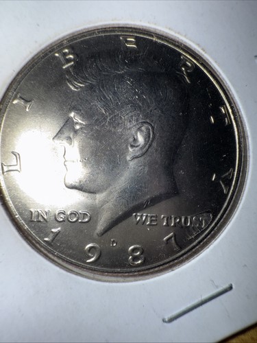 1981 D Kennedy Half Dollar Stempelglanz - Bild 4 von 4