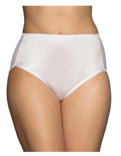 3-Pack VANITY FAIR Radiant Women’s 5XL/12 Undershapers Hi-Cut Satin Panty - Picture 4 of 13