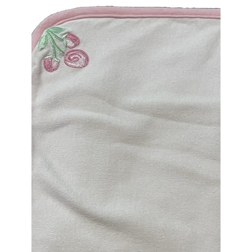 Manta Carter's Just One Year Rosa Algodón Reversible Floral Bordado - Imagen 12 de 14