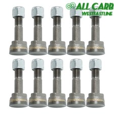 10 Pack Stump Grinder Teeth Compatible with 1100 For Stump Removal 1-1/8"