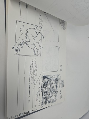 Spider Man 1990er Storyboard Kopie Hobgoblin: Teil zwei John Semper Briefmarke 294 Seiten - Bild 4 von 10
