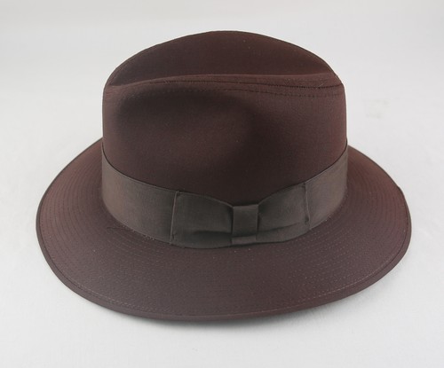 Indiana Jones and the Last Crusade 1989 promocional Stetson Fedora sin usar, en caja - Imagen 10 de 13