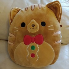 Original Squishmallows Jones The Gingerbread Cat (Christmas) Plush Soft Toy