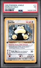 1999 POKEMON JUNGLE 1ST EDITION #11 SNORLAX-HOLO PSA 1