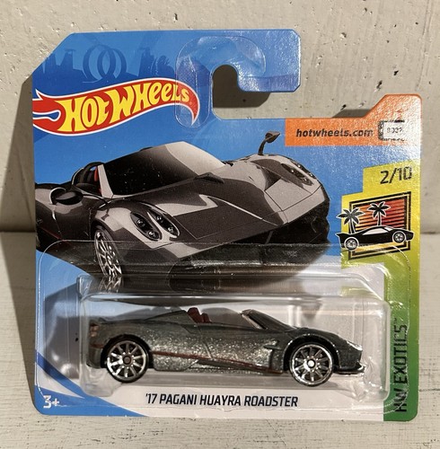 2018 Hot Wheels '17 Pagani Huayra Roadster grau Neu in Verpackung 2/10 mit 10 Speichen - Bild 1 von 2