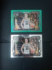 2024 Prizm Draft Picks Caitlin Clark RC #57 'Variation' Green Prizm+Base SP