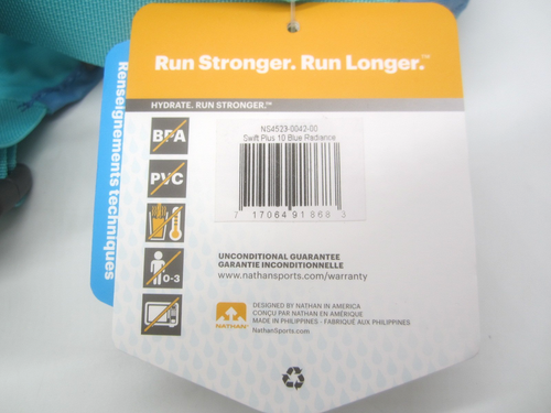 Nuevo Cinturón de Correr Hidratación Nathan con Bolsa y Botellas de 1 x 10oz | Correr Yoga NUEVO - Imagen 9 de 10
