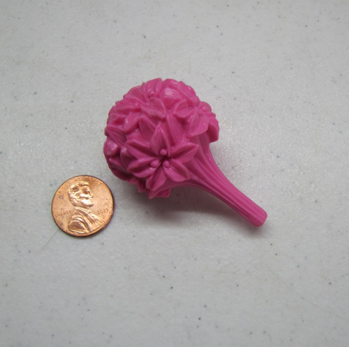 Mattel Barbie Dream House Pink Lilies Flower Bouquet Flowers Lily Part - Picture 1 of 3