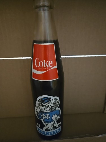 81-82 North Carolina Tar Heels UNC National Champions Cola Flasche Michael Jordan