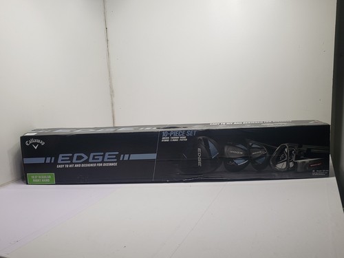 Callaway Edge 10 Piece Set Driver Fairway Wood Hybrid 6 Irons Putter New