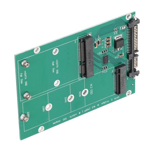 M.2 NGFF To Adapter Stable Convenient Sturdy MSATA SSD To Converte NEW - Afbeelding 10 van 12