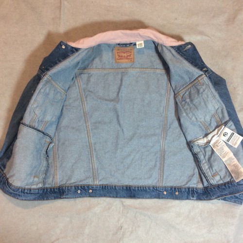 Levi's schwarz Denim Trucker Jacke Herren Gr. 3XL klassisch Biker Cowboy 72334-0517 - Bild 5 von 16