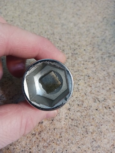 Craftsman USA -V- Series V 44065 15/16" 6pt 1/2" Drive Socket Made in USA - Bild 3 von 4