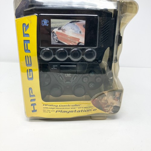 Sony PlayStation 2 PS2 Hip Gear 2.5" Screen Pad Controller Black Brand New Rare - Picture 3 of 7