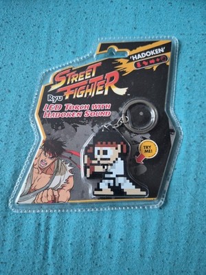 Capcom Street Fighter Ryu LED-Taschenlampe mit Hadoken-Sound