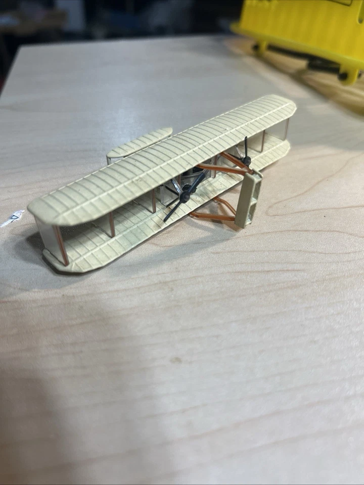 Corgi Wright Flyer Wright Brothers Die-Cast Plane + 1972 Mattel (Korea) - Image 2 of 4