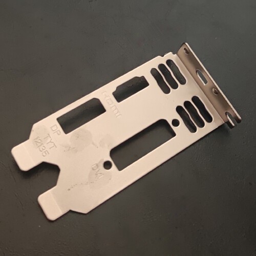 Low Profile Full High Bracket For MSI GTX1050 GTX1050Ti LP Graphics Video Cards - Afbeelding 9 van 9