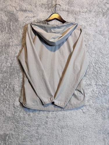 VUORI Outdoor Trainer Shell Jacket Women’s Large Gray Full Zip Hooded Athletic - Picture 9 of 13