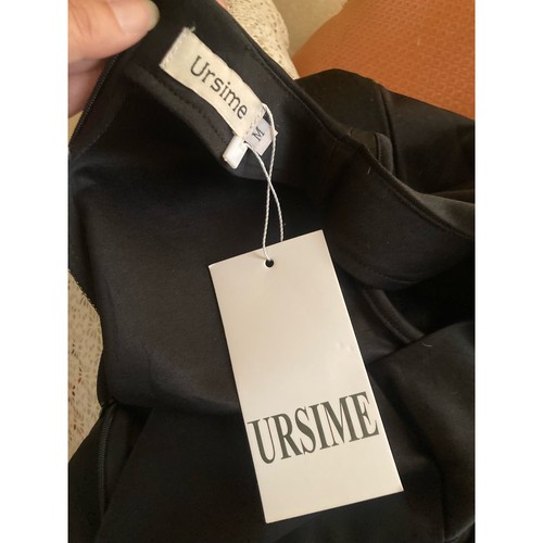Ursime Women's Dress Size M Black Avant Garde Goth Asymmetrical NWT - Picture 7 of 8