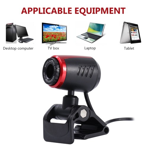 Computer Camera Pc for Desktop Video Calling USB Microphone Practical - Afbeelding 11 van 12