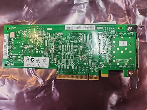 QLogic QLE2562-IBMX Dual-Port 8GbE SFP PCIe Fiber Host Bus Adapter P/N: 42D0516 - Picture 3 of 4