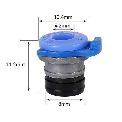 1/5Pcs ECAS04 M4 3D Printer Parts Accessories Extruder Embedded Collet Clips - Afbeelding 3 van 10