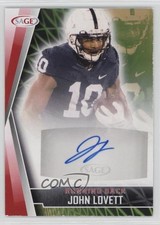 2022 SAGE Low Series Auto Red John Lovett #A-JL Auto