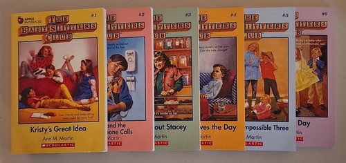The Baby-Sitters Club Books #1-6 Retro Book Set With Collectible Tin - Picture 2 of 6