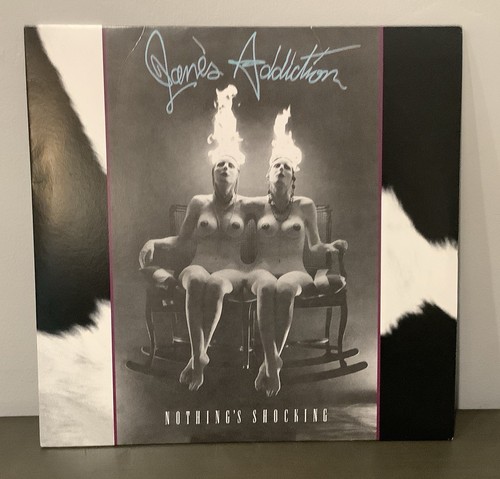 Jane's Addiction Nothing's Shocking Record Black Vinyl Dave Navarro Classic - Picture 2 of 16