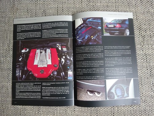 Brabus Mercedes W 211 Tuning Programm 2004 Prospekt Brochure Deutsch selten rare - Bild 4 von 6