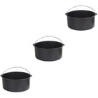  3 STÜCKE Nützliche Pot Pot Haushalt Bratpfanne Kleine Fritteuse Backkorb Küche