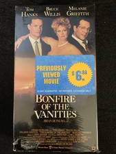 Bonfire of the Vanities VHS, 1991 Video Cassette Tape Movie Drama