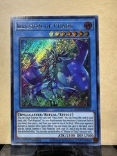 Yugioh Illusion of Chaos BACH-EN034 Secret Rare 1st Ed NM
