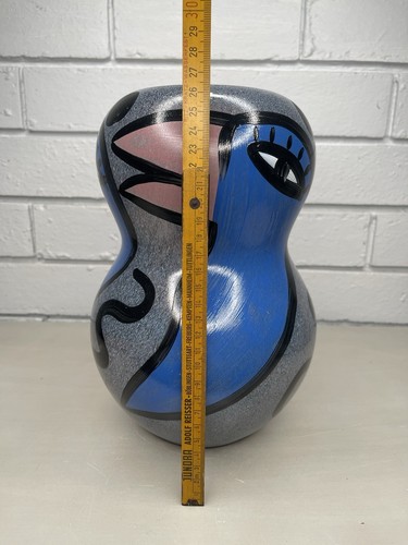 Jarrón de colección Kosta Boda Glass Suecia "Birdy" Ulrica Hydman-Vallien firmado y pegatina - Imagen 13 de 14